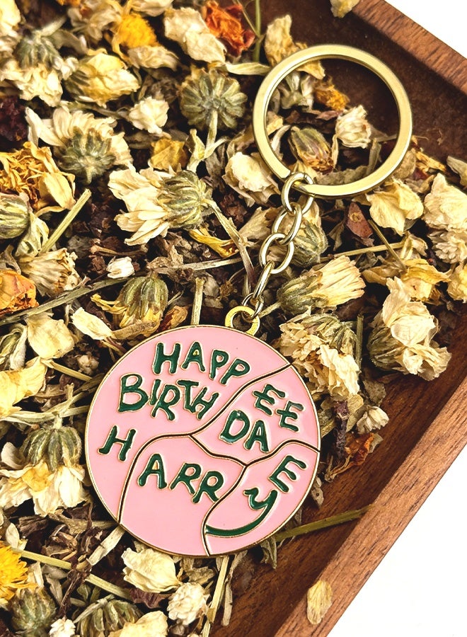 Harry Wizardry Keychain, Happee Birthdae Harry Keychain, Gifts Key Chain for Harry Potter Lovers - Image 2